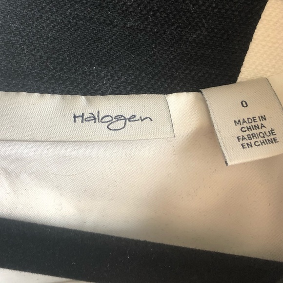 Halogen Black & White Pattern Dress - Picture 3 of 3